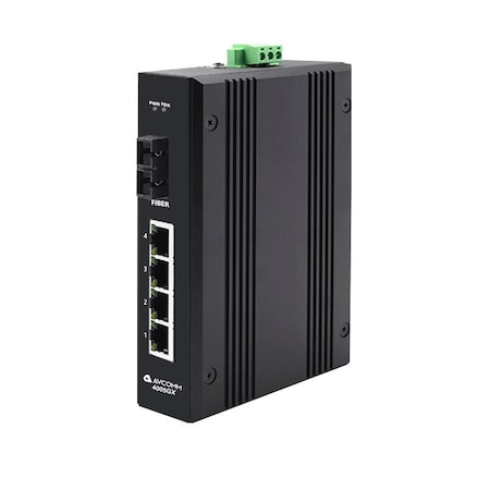 5-Port Industrial Unmanaged Ethernet Switch